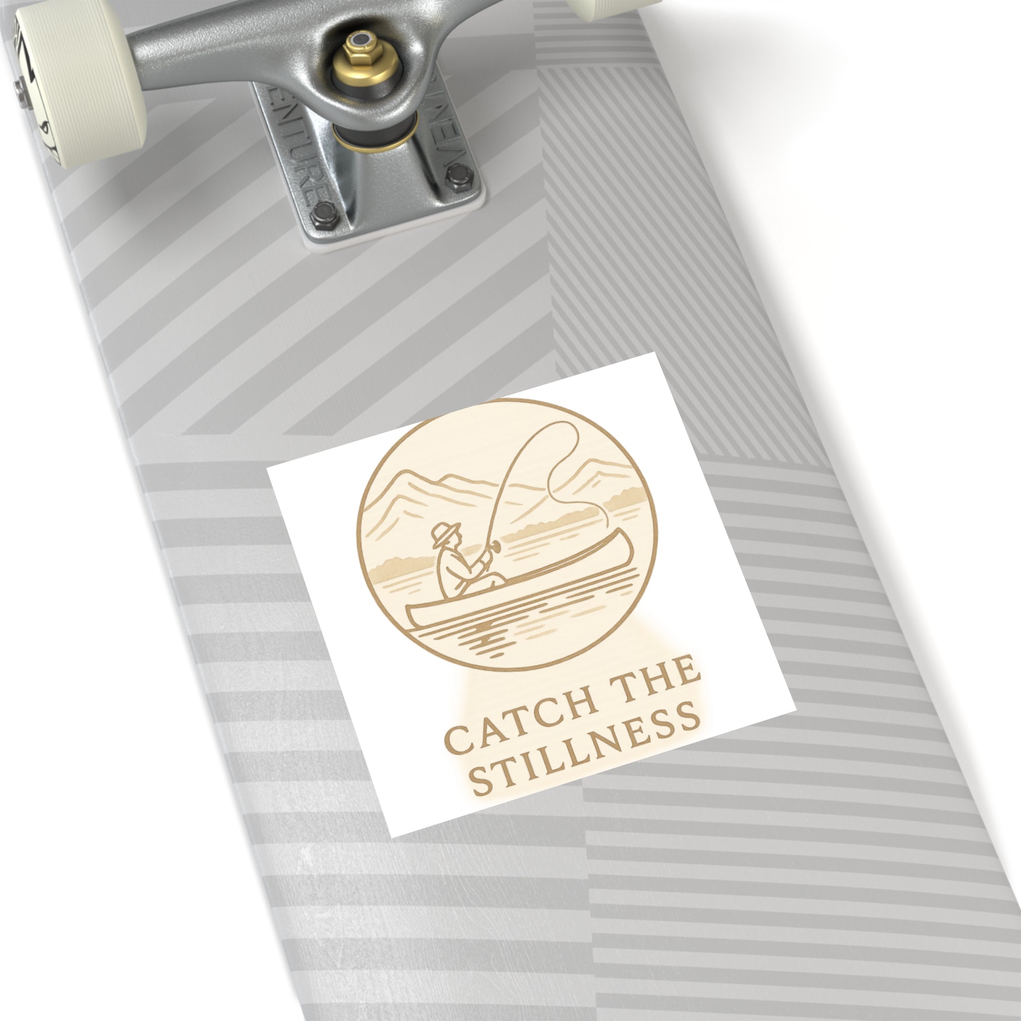 Nature-Inspired Square Stickers