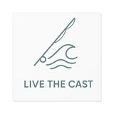 Live the Cast Fishing Stickers