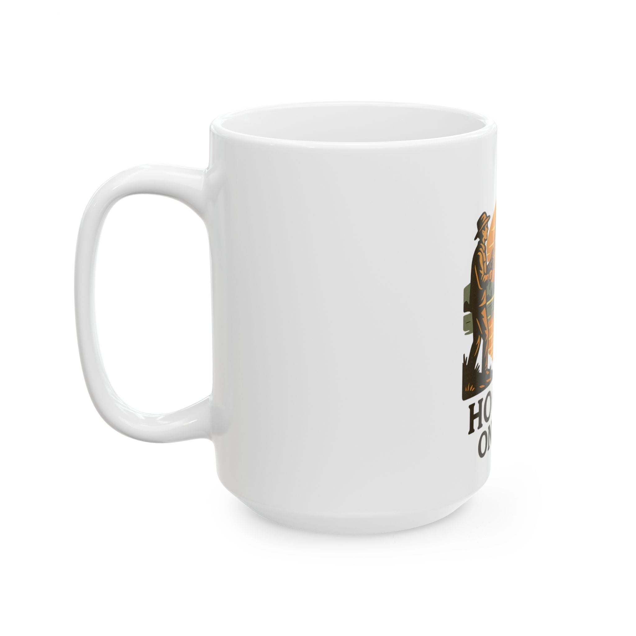 Hooked on Life Fishing Mug