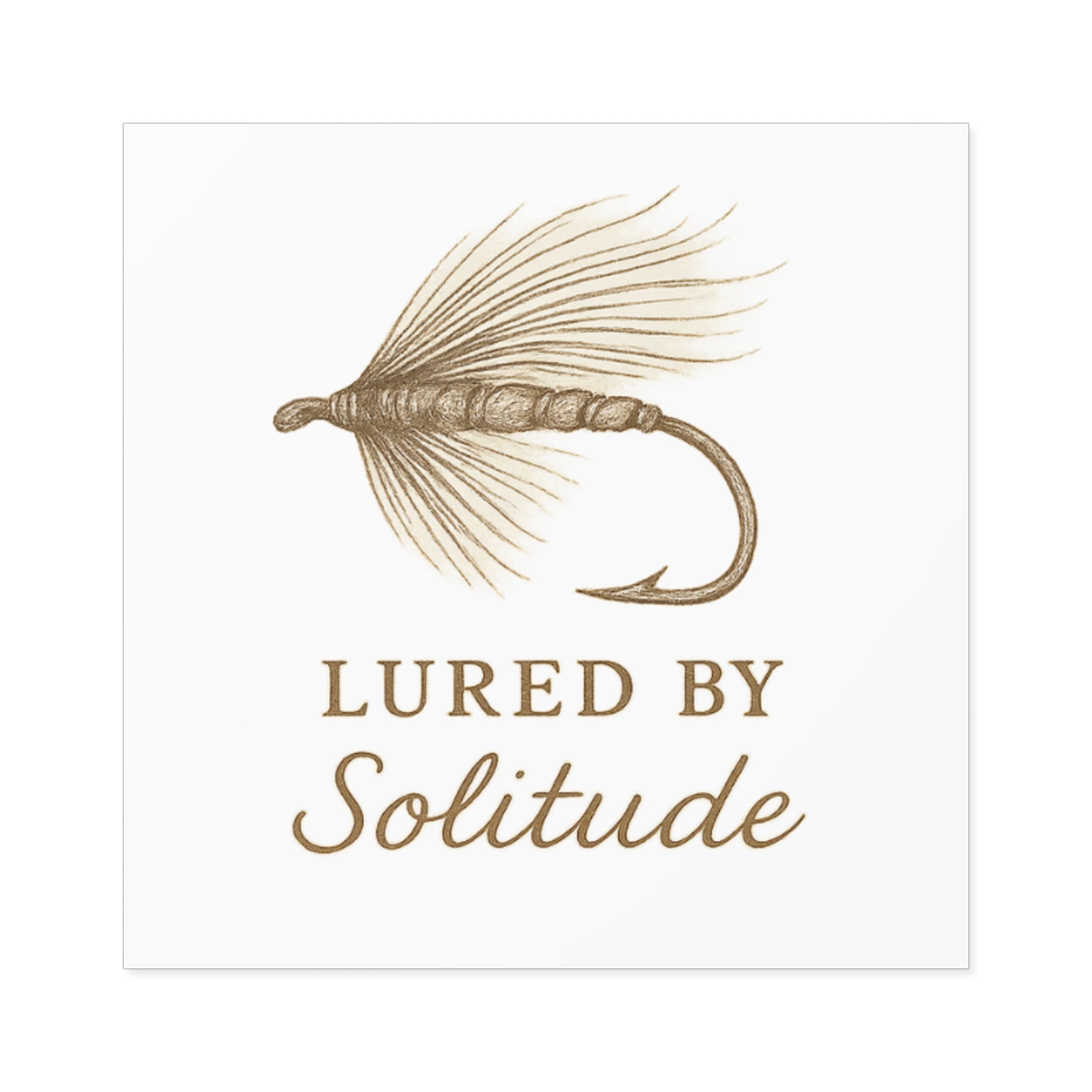 Lured by Solitude Stickers