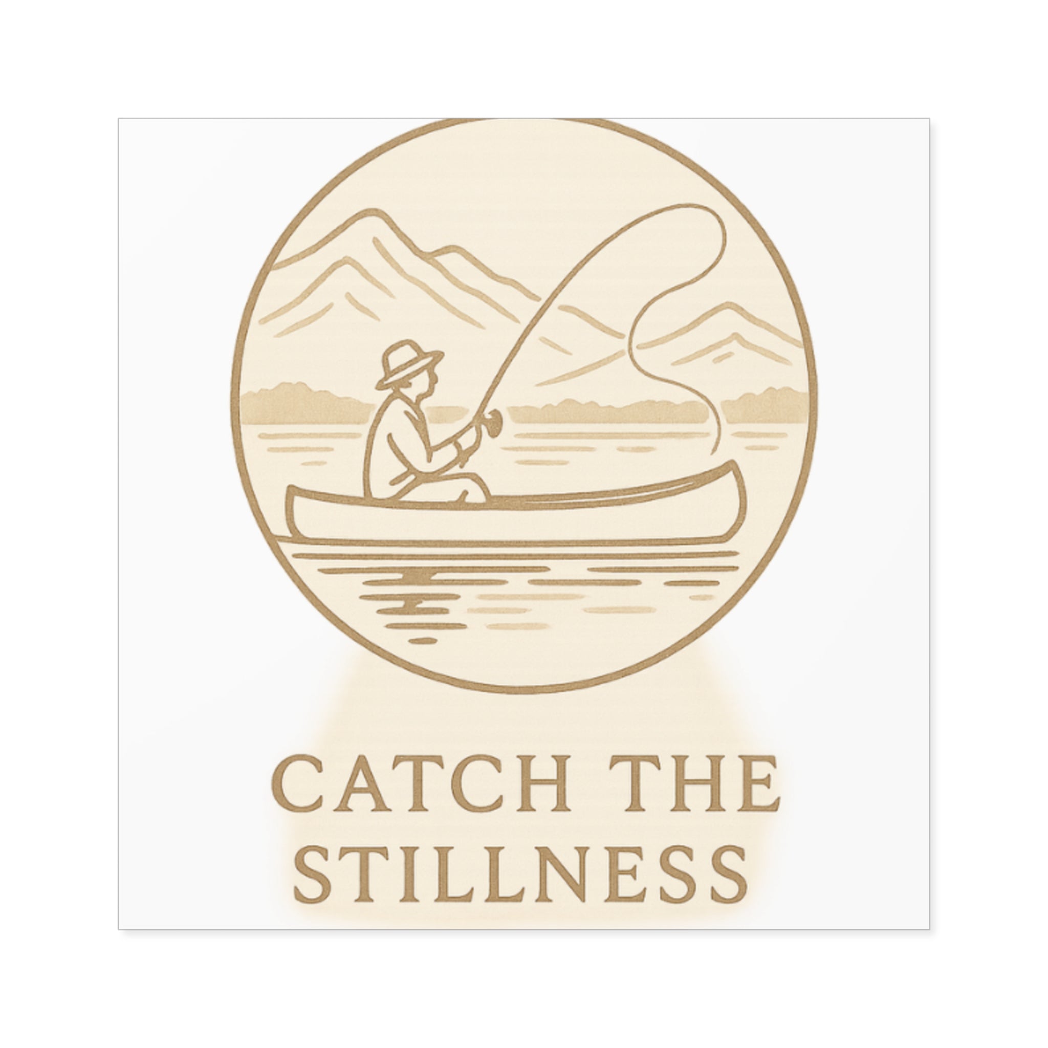 Nature-Inspired Square Stickers