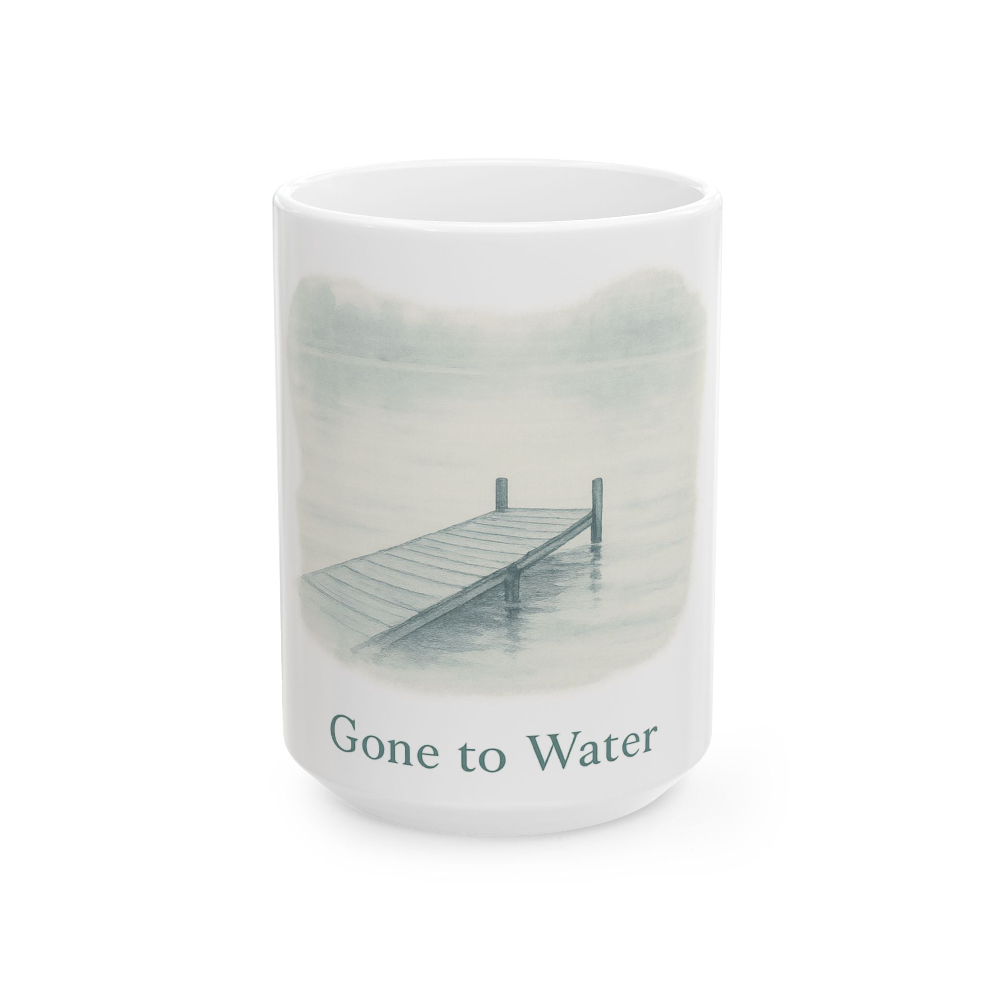 Gone to Water Ceramic Mug