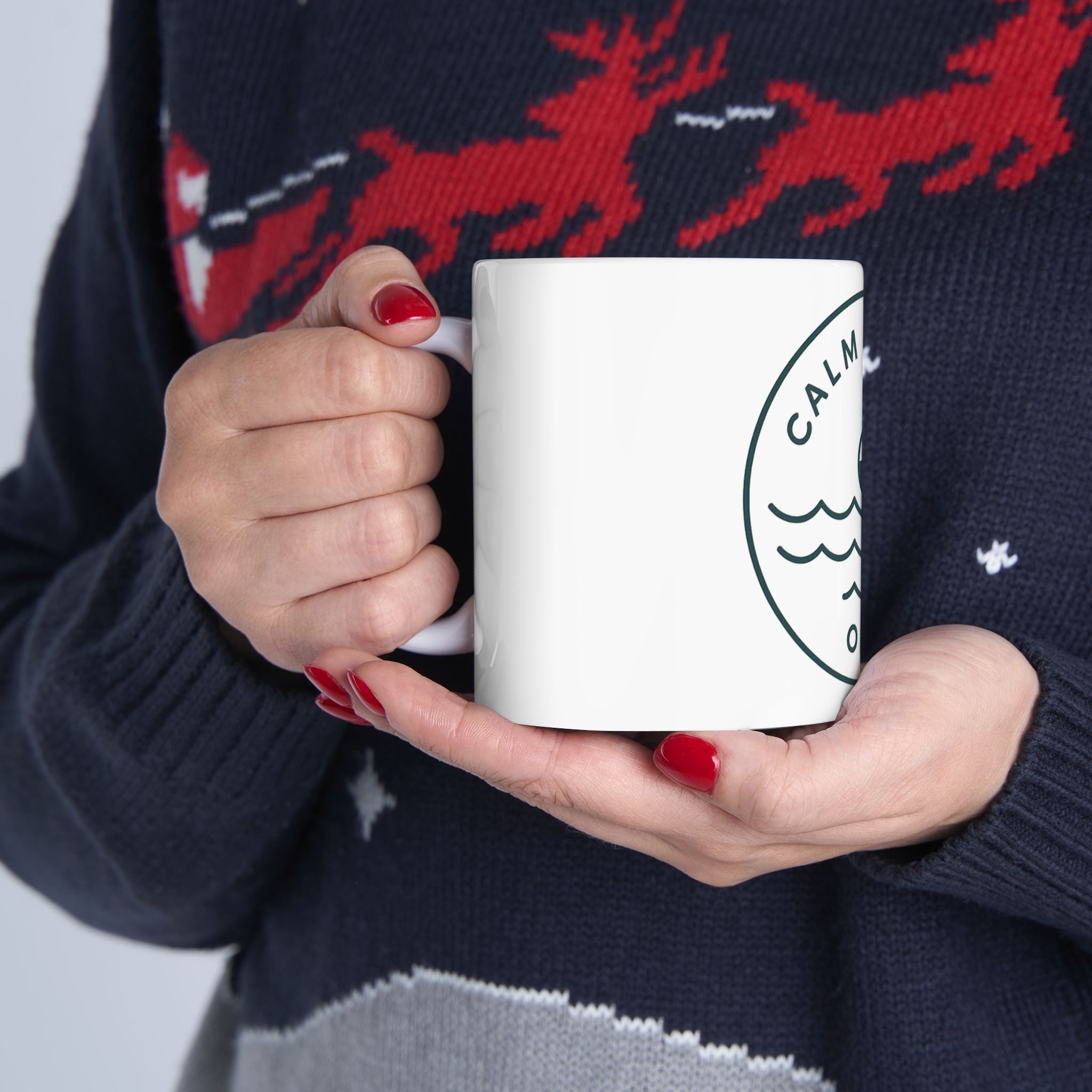 Calm Casts Only Ceramic Mug