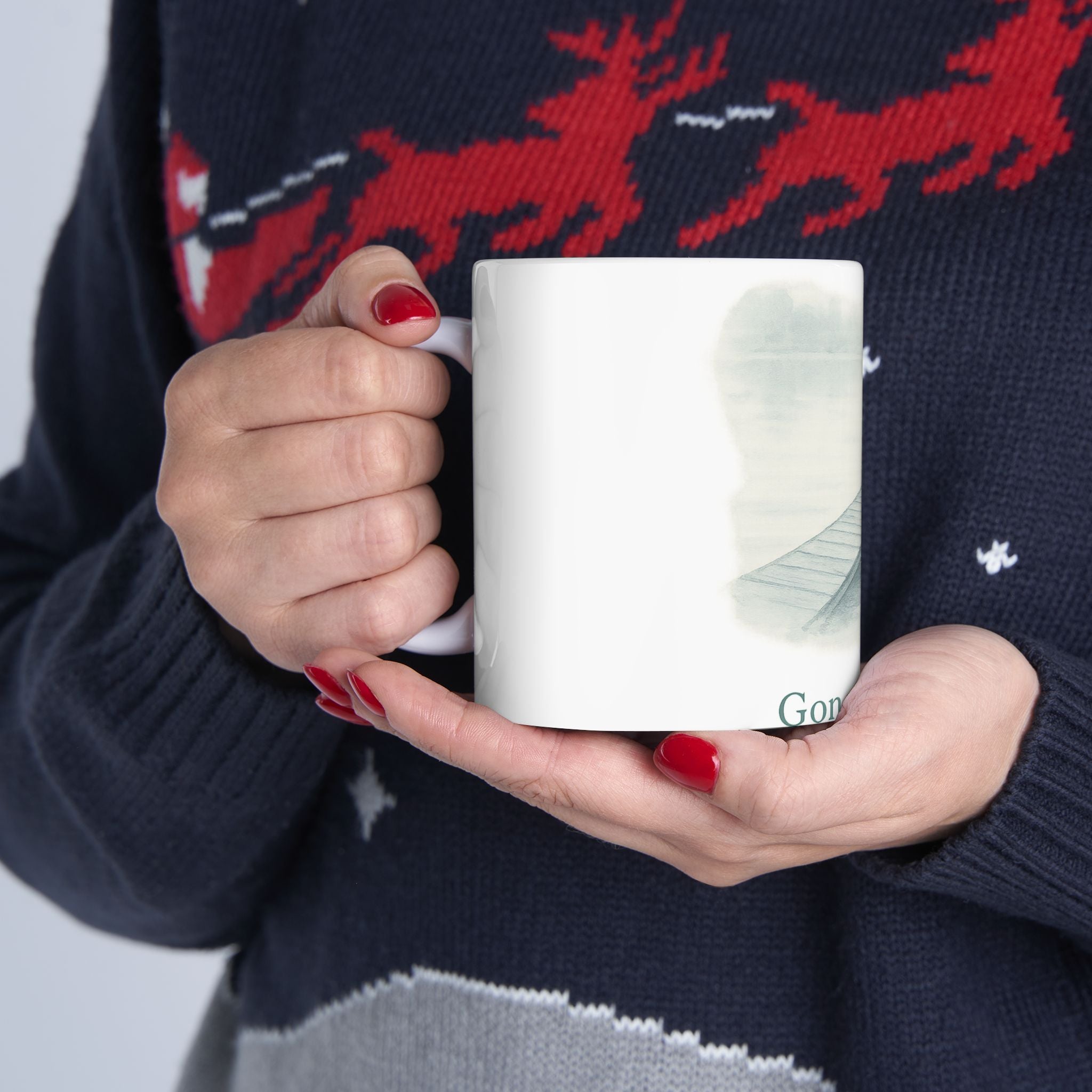 Gone to Water Ceramic Mug