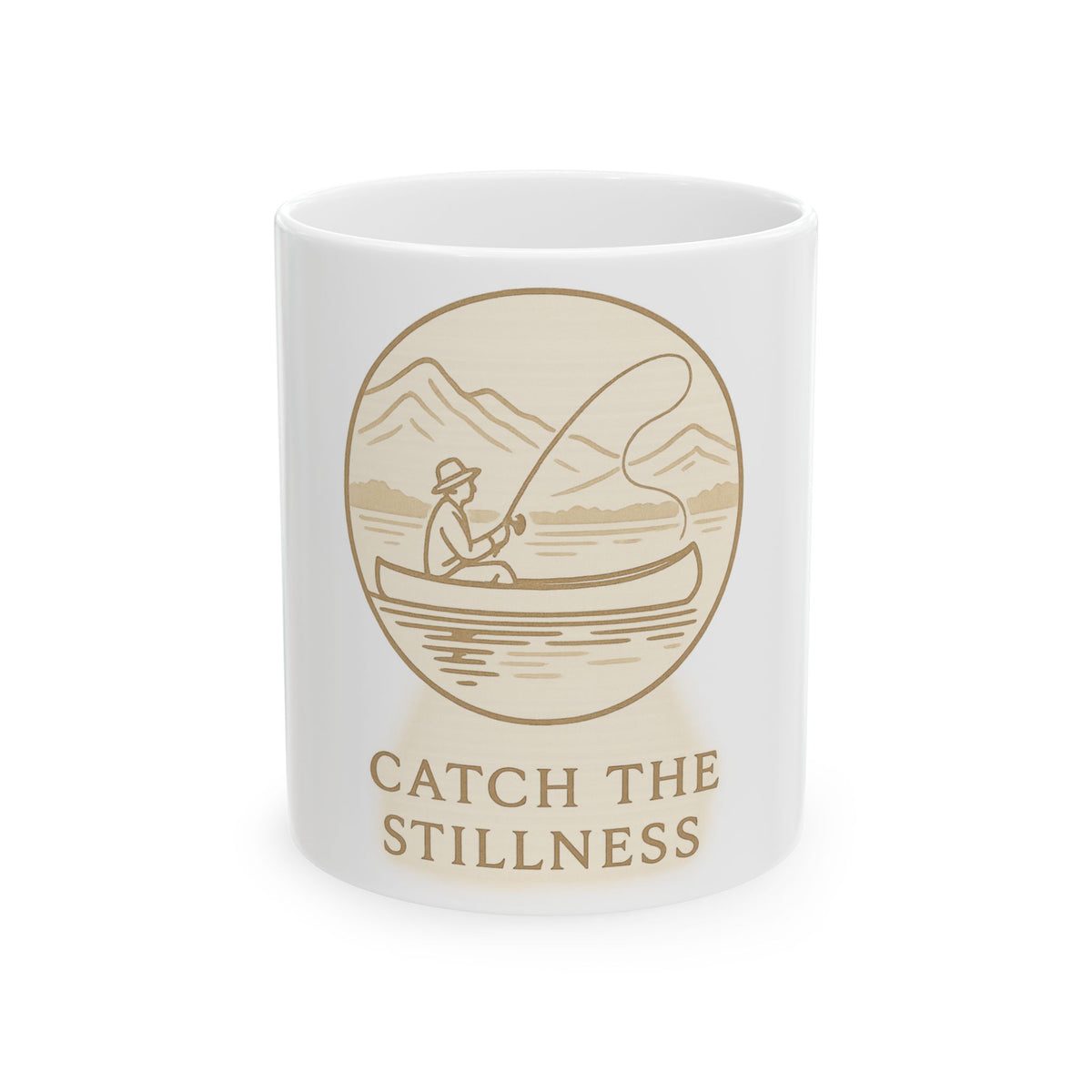 Fishing Themed Ceramic Mug