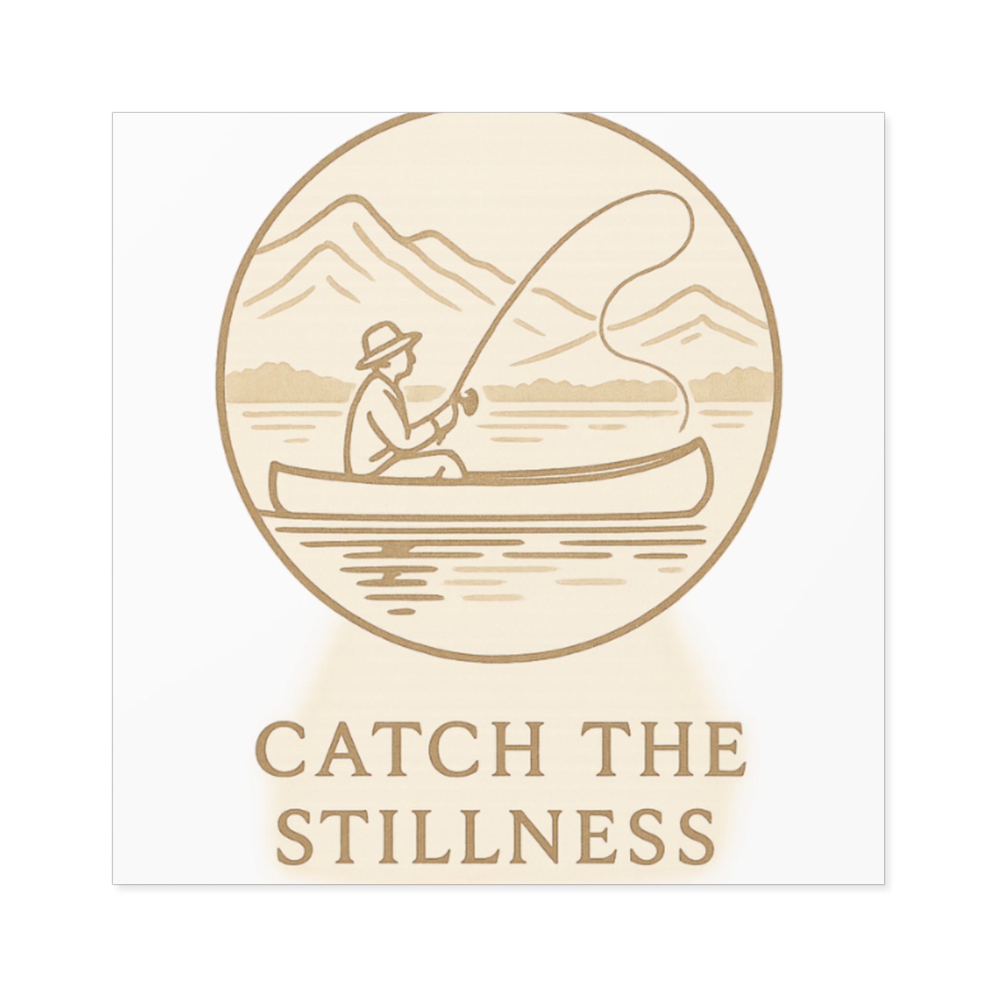 Nature-Inspired Square Stickers