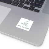 Live the Cast Fishing Stickers