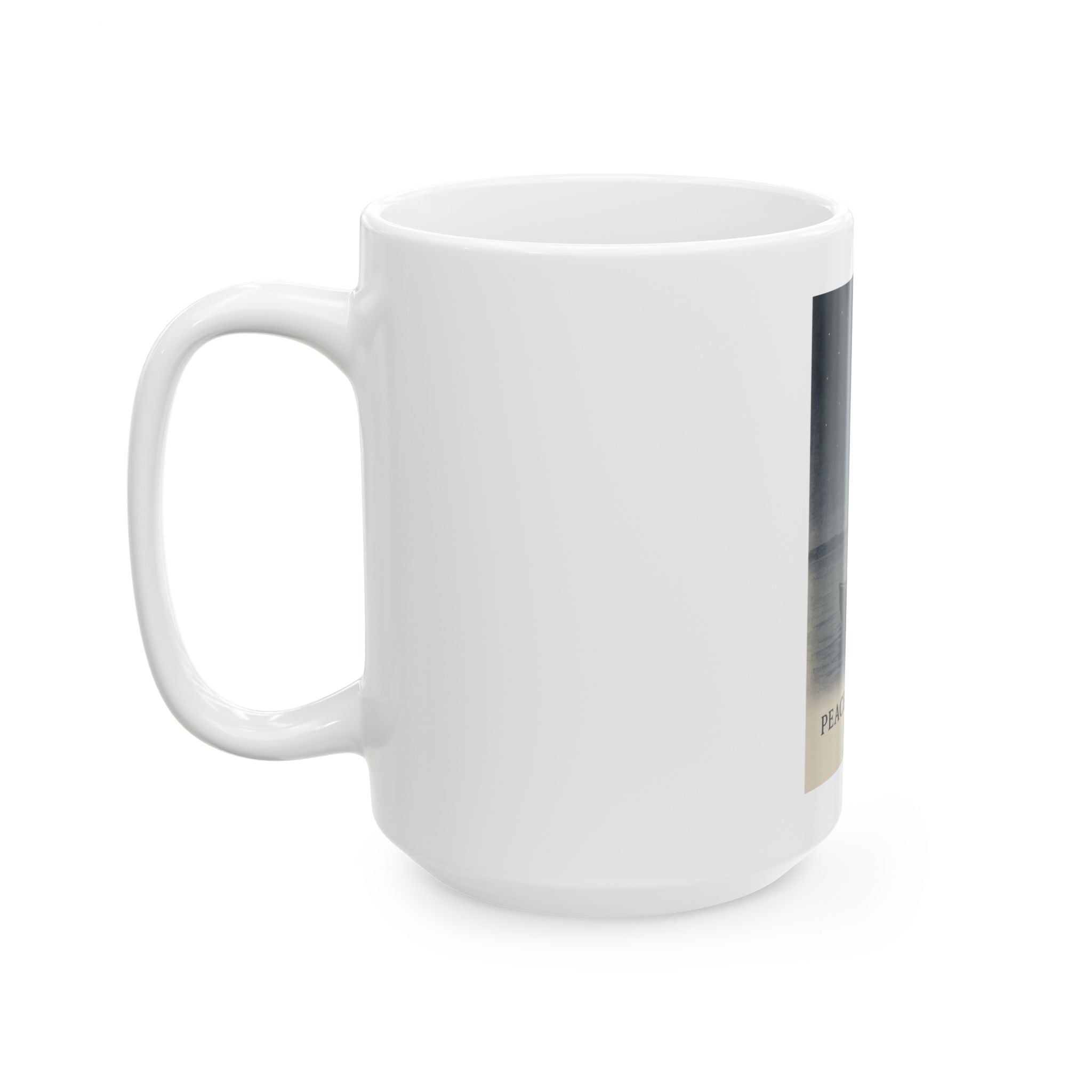 Peace Patience Cast Ceramic Mug