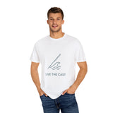 Live The Cast Unisex Garment-Dyed Fishing T-Shirt