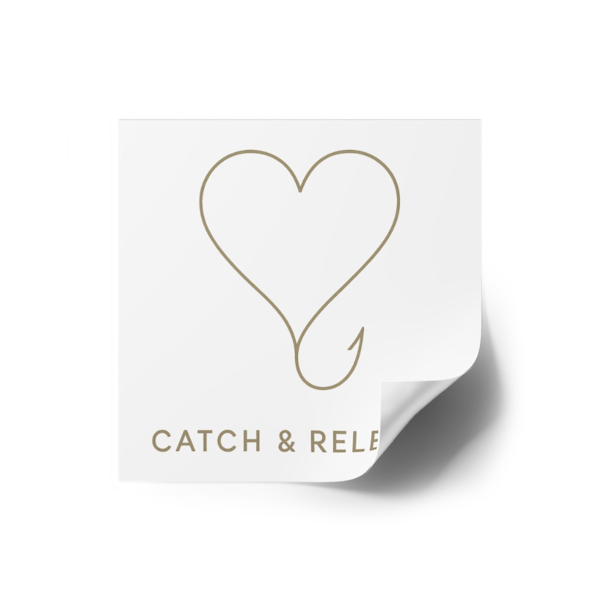 Catch & Release Heart Stickers