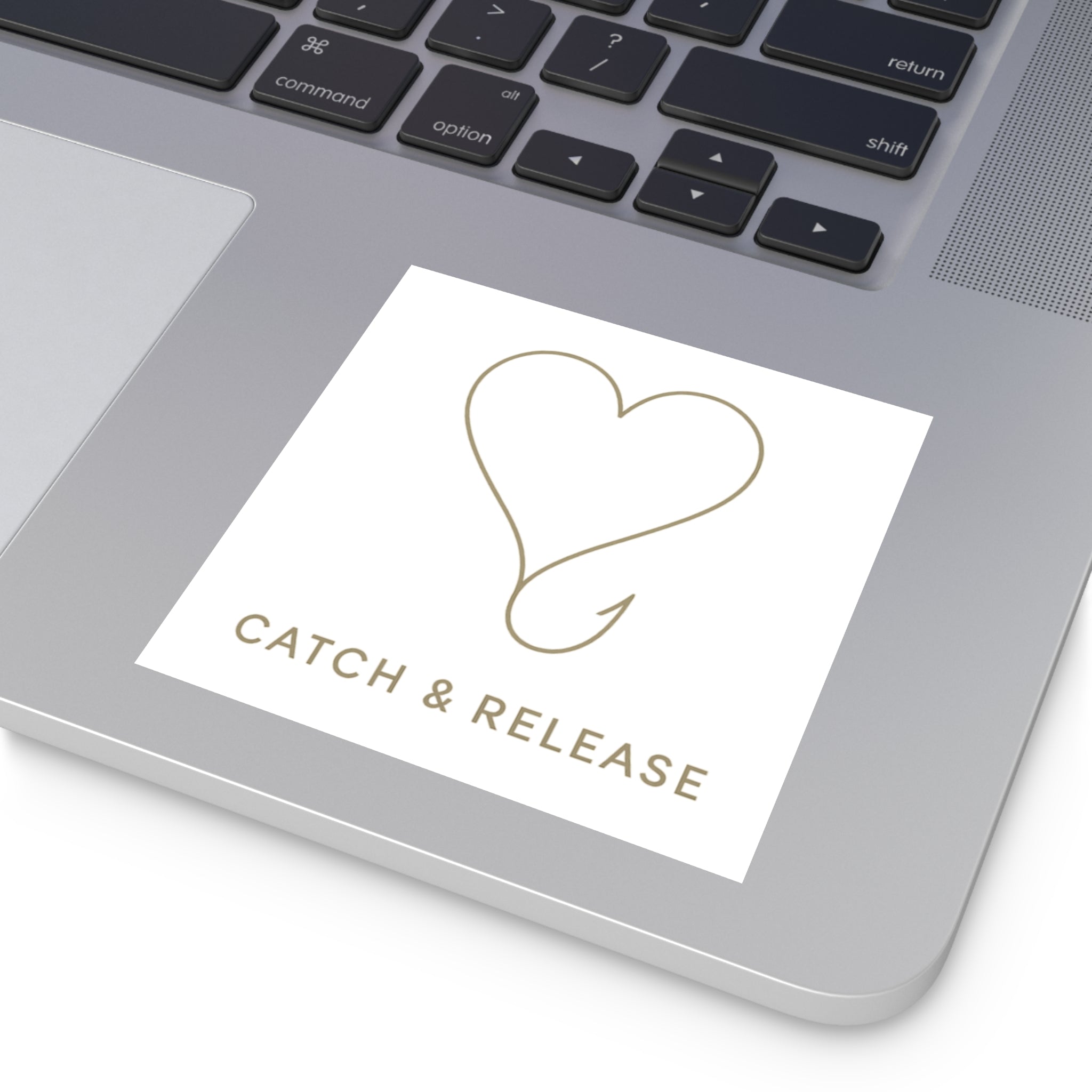 Catch & Release Heart Stickers