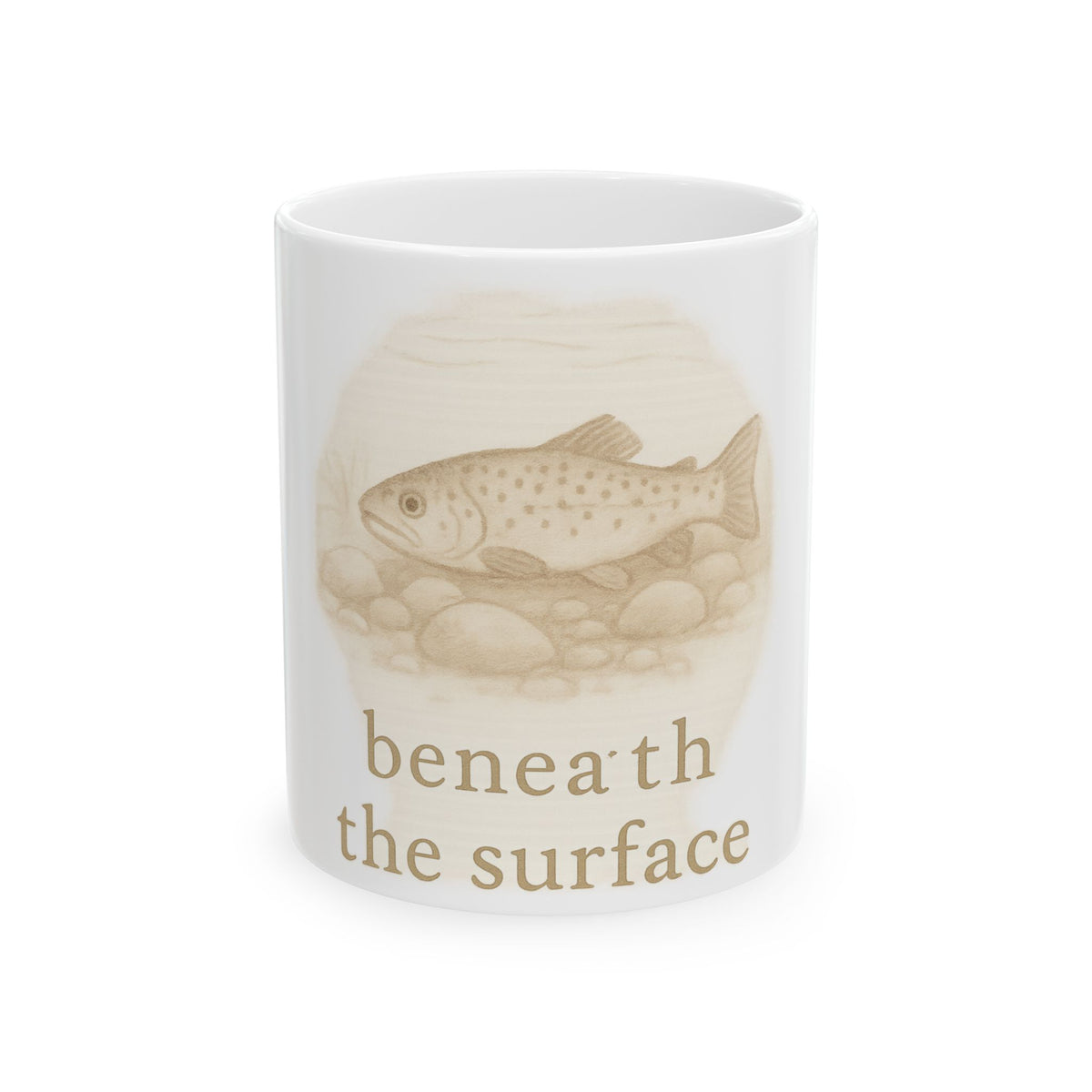 Nature-Inspired Ceramic Mug