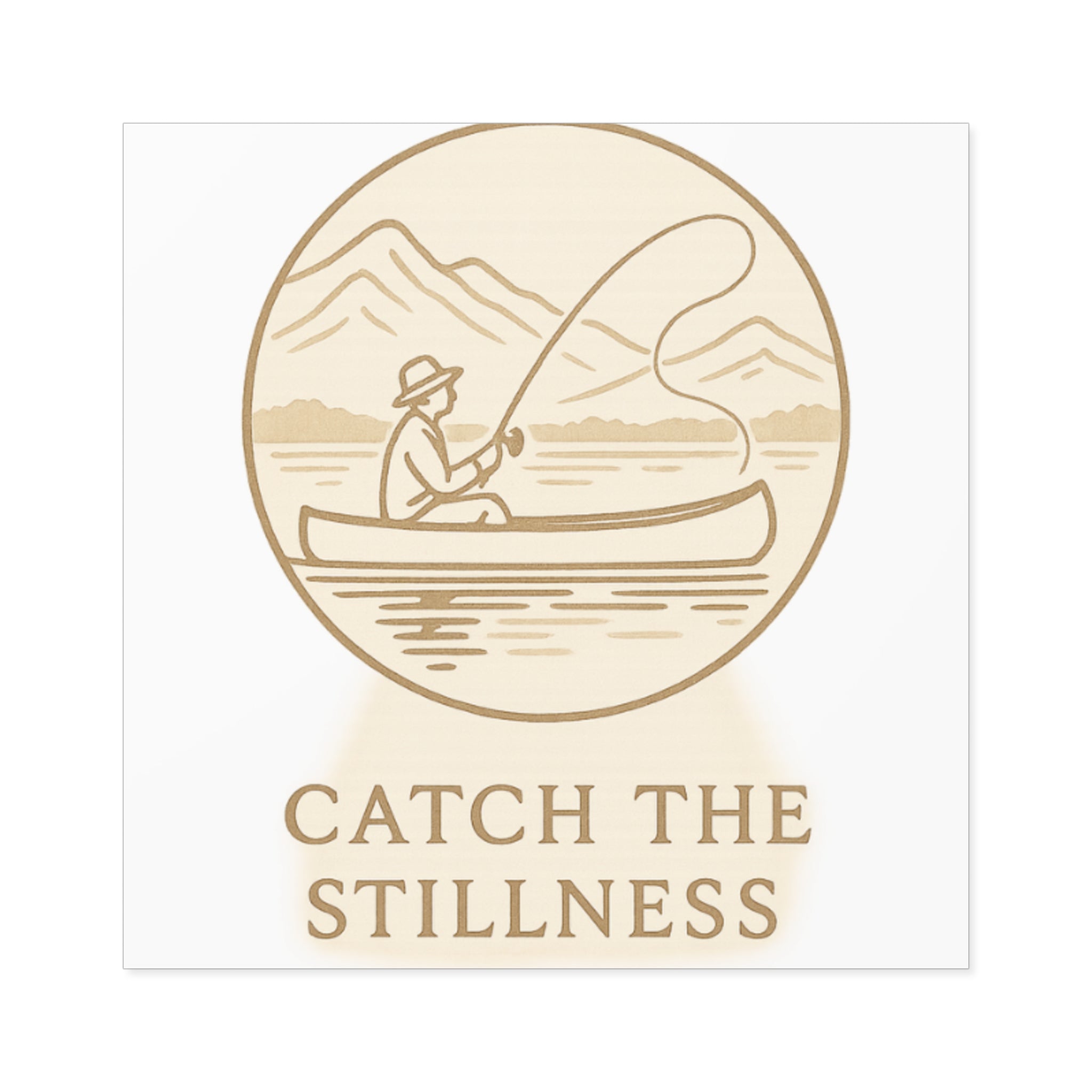 Nature-Inspired Square Stickers