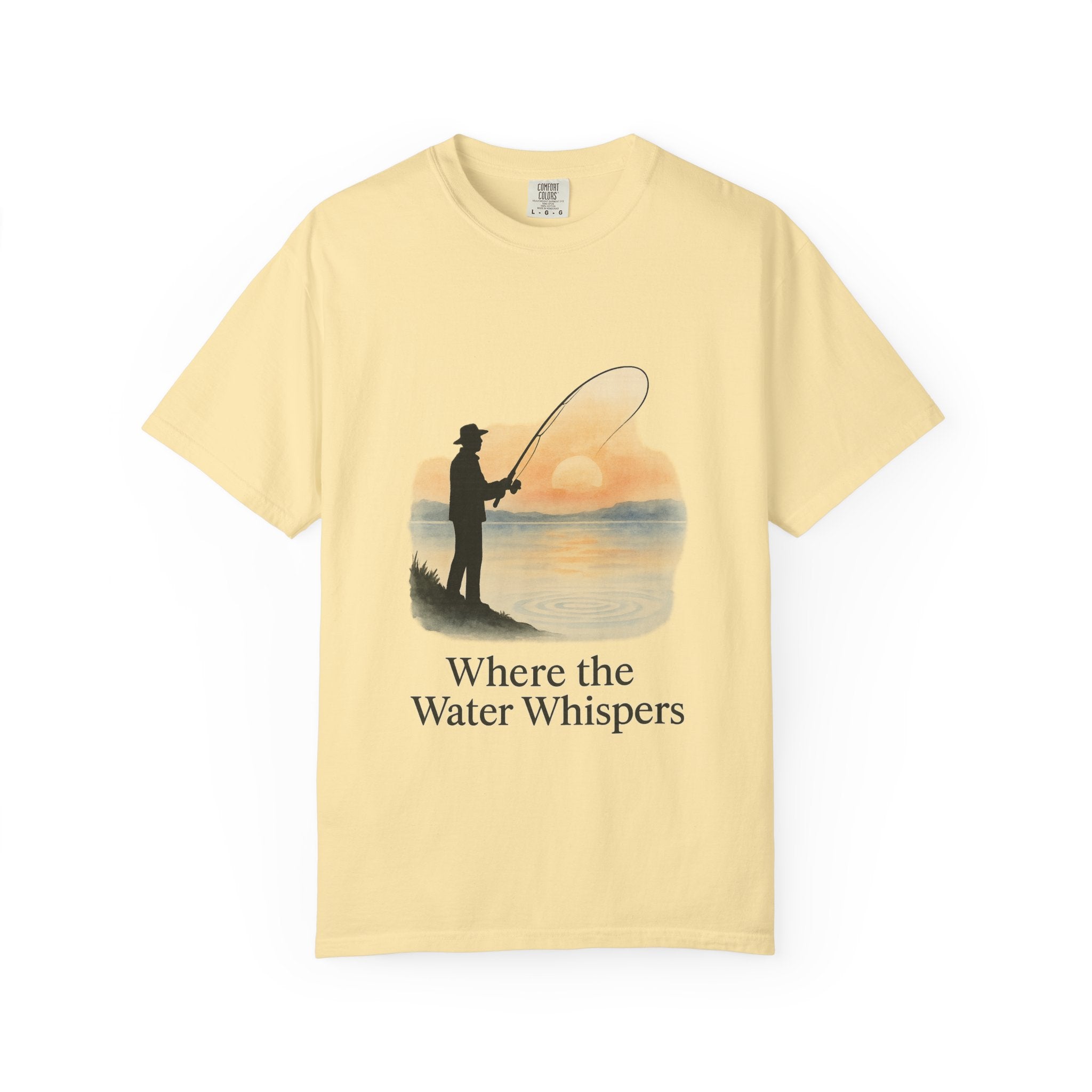Where the Water Whispers Unisex Fishing T-Shirt