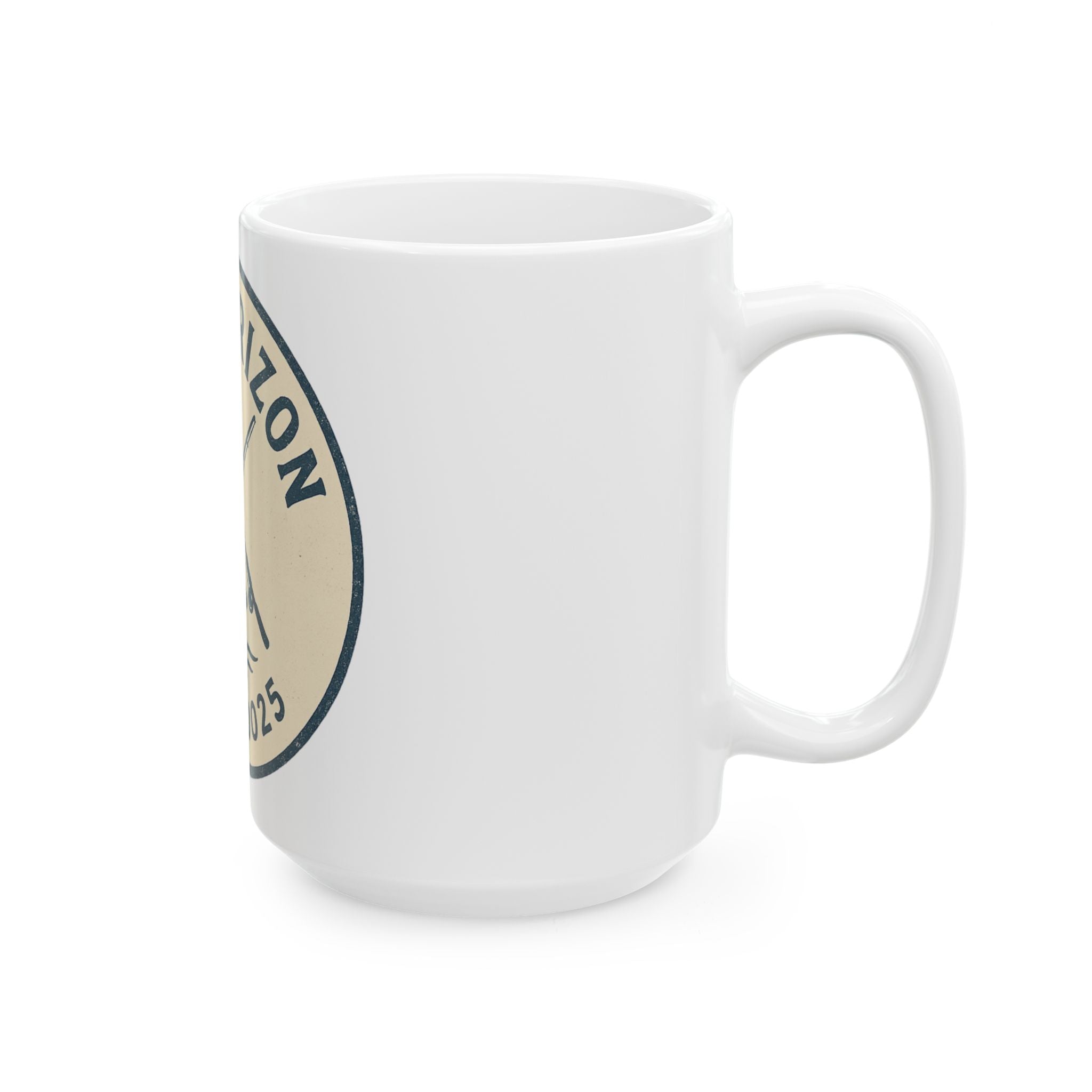 Fishing-Themed Ceramic Mug