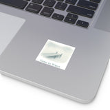Gone to Water Square Stickers