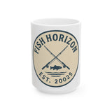 Fishing-Themed Ceramic Mug