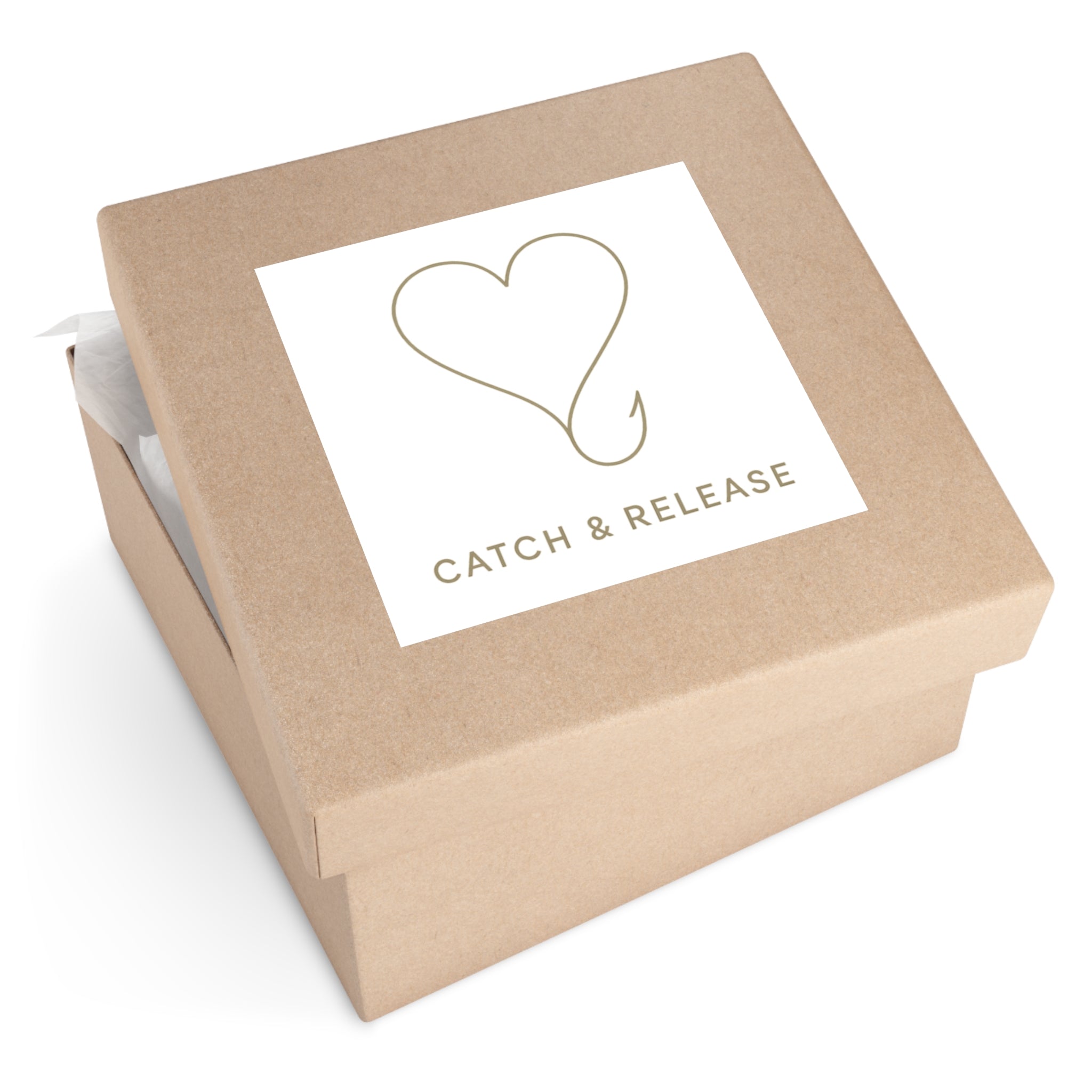 Catch & Release Heart Stickers