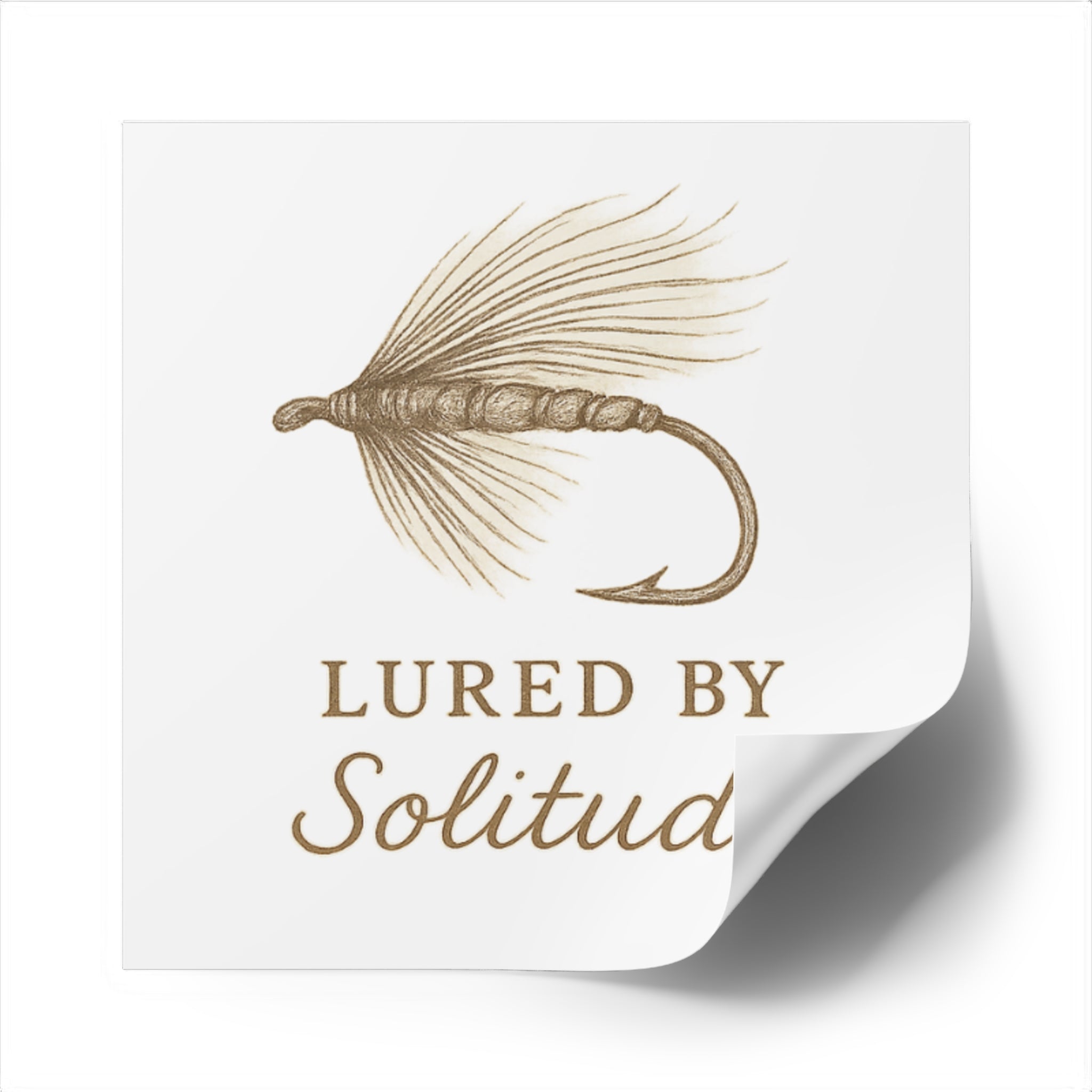 Lured by Solitude Stickers